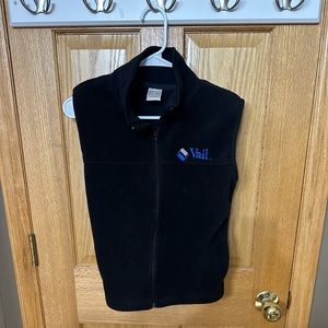 Kids large Vail fleece vest.